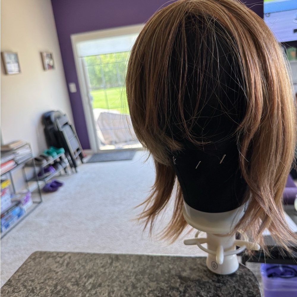 Wigs For Every Woman by Heather Dye – Francesca Wig in Strawberry Burlini - Picture 4 of 7